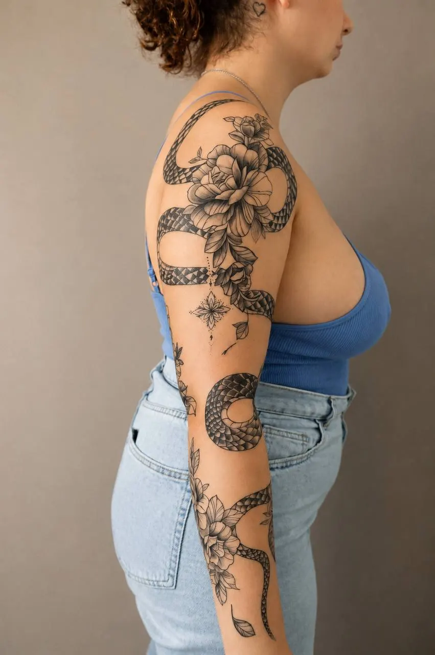 Dark Art tattoo work