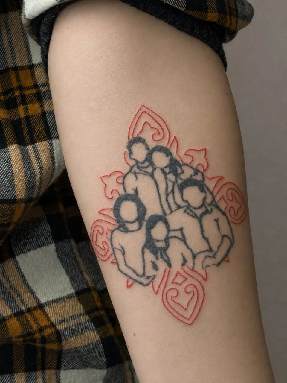 Minimalism tattoo work