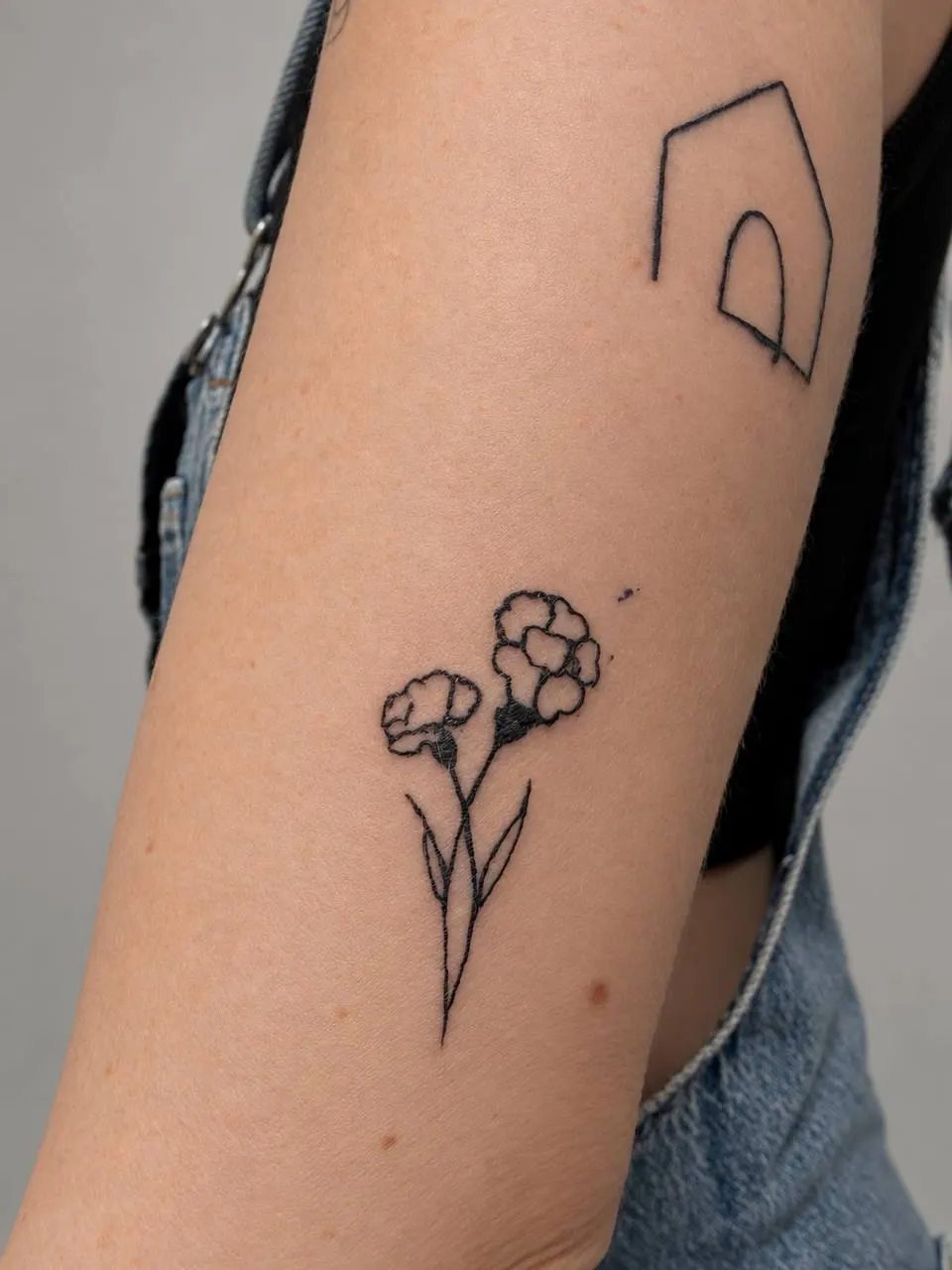 Minimalism tattoo work