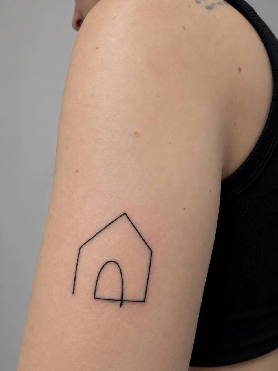 Minimalism tattoo work