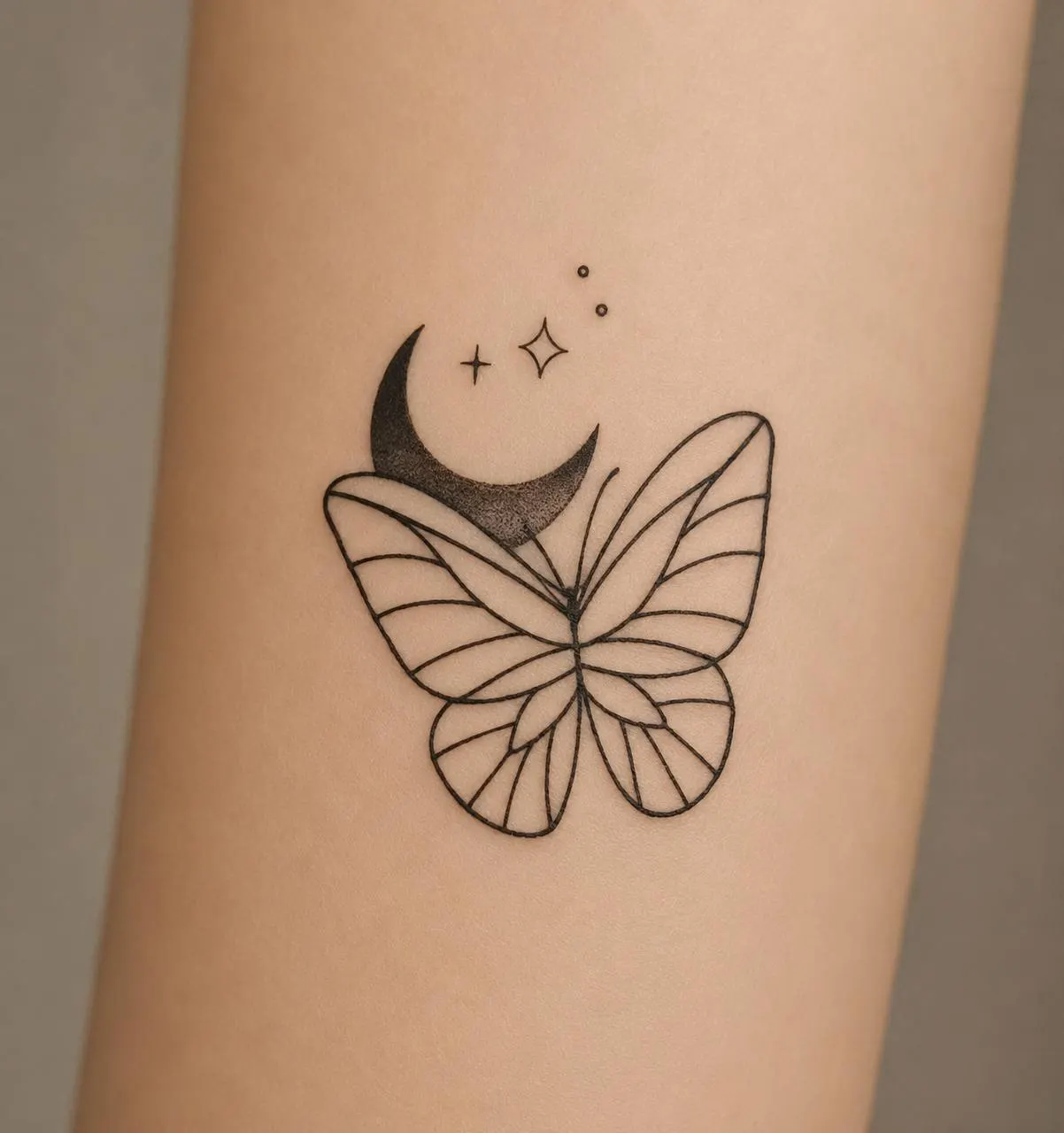 Minimalism tattoo work